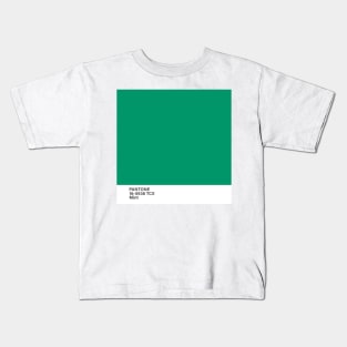 pantone 16-5938 TCX Mint Kids T-Shirt